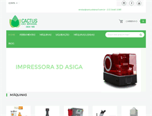 Tablet Screenshot of cactusdobrasil.com.br